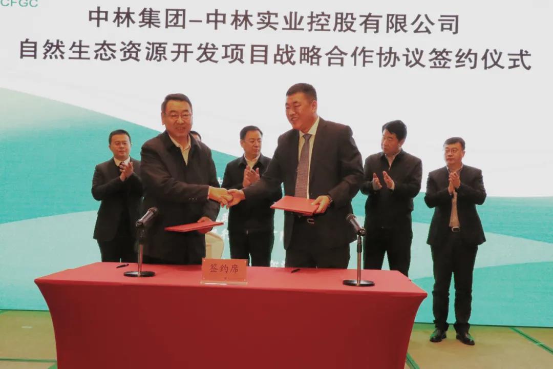 中林實業(yè)與哈爾濱市林草局、通河縣政府、建行黑龍江分行戰(zhàn)略合作協(xié)議簽約儀式在哈爾濱圓滿舉行(圖8)