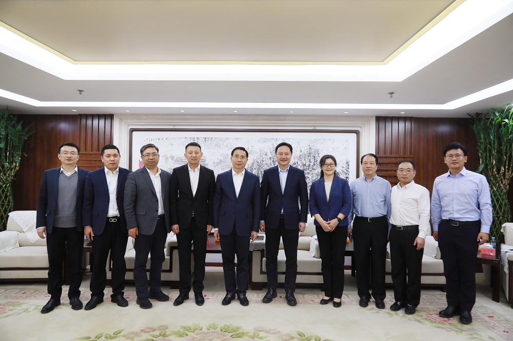余紅輝會(huì)見(jiàn)中國(guó)移動(dòng)浙江公司黨委書記、董事長(zhǎng)、總經(jīng)理鄭杰(圖2)