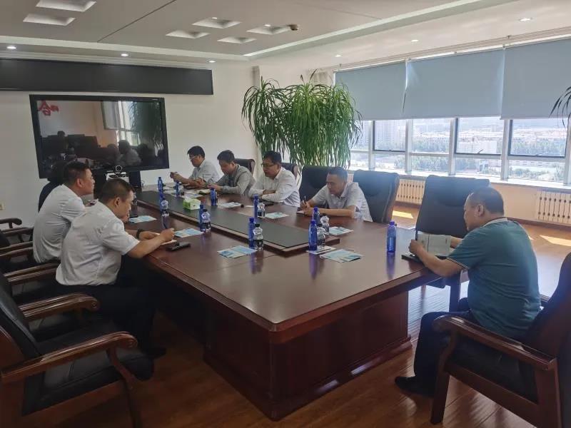 中林實(shí)業(yè)董事長陳永廣赴哈爾濱市林業(yè)和草原局交流洽談(圖2)